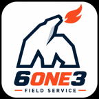 SixOneThree HVAC Field Service app